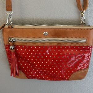 Brighton Pixie Hearts Mini Crossbody Bag